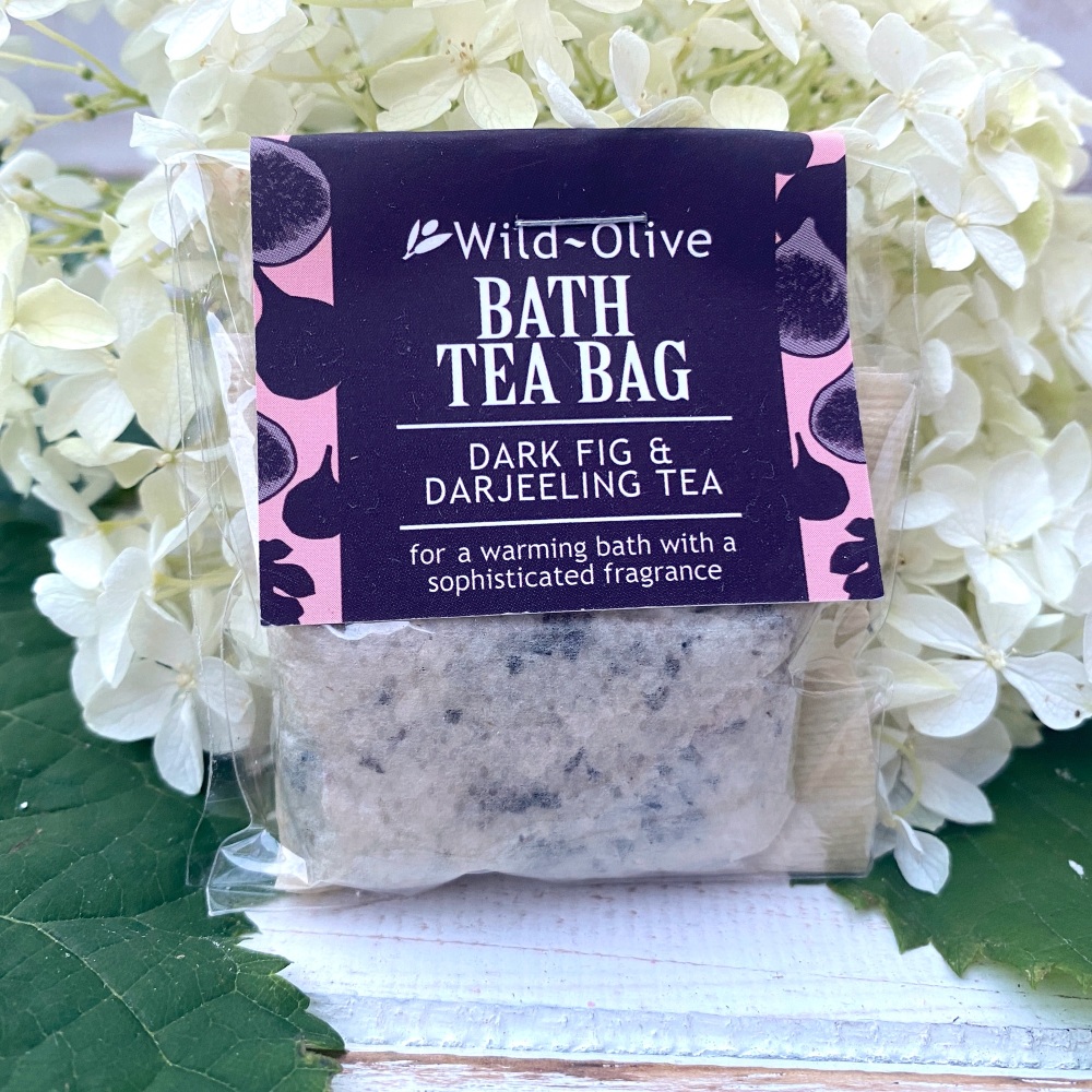 Dark Fig & Darjeeling Tea Bag - Bath Salts