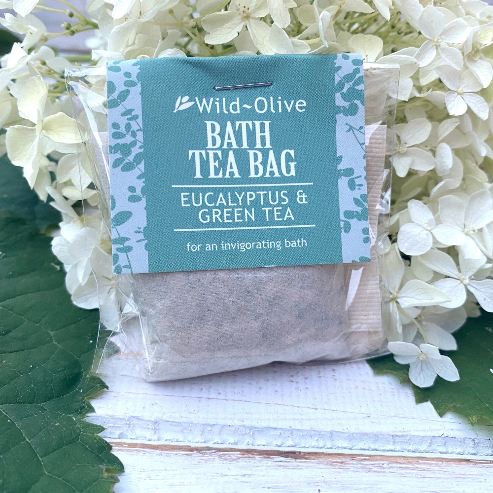 Eucalyptus & Green Tea - Tea Bag Bath Salts