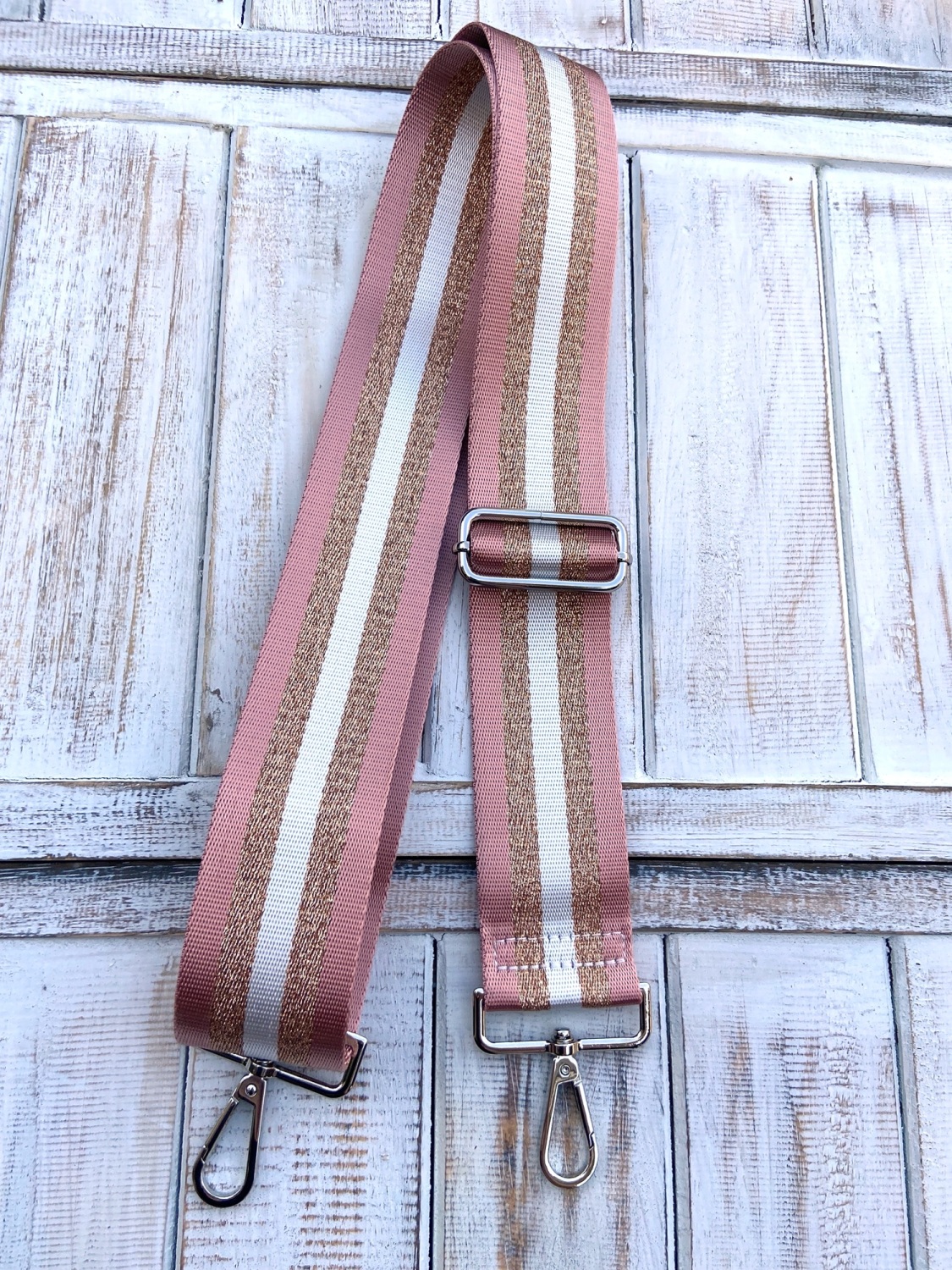 Rose gold cheap purse strap