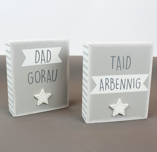 Addurniad Dad neu Taid - Welsh Dad or Taid Decoration | CeFfi