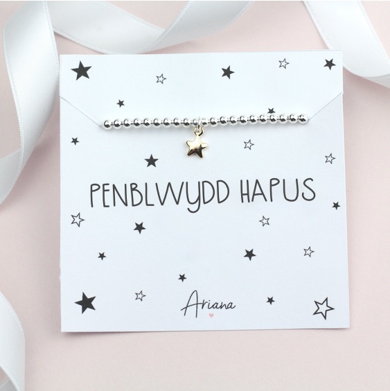 Penblwydd Hapus Bracelet - Ariana Jewellery - Various Choice