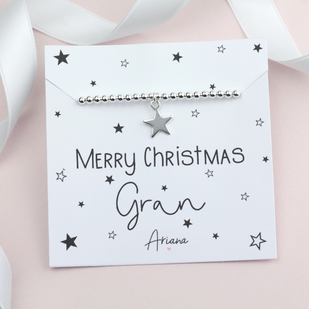 Merry Christmas Gran Bracelet - Ariana Jewellery -  Various Choice 