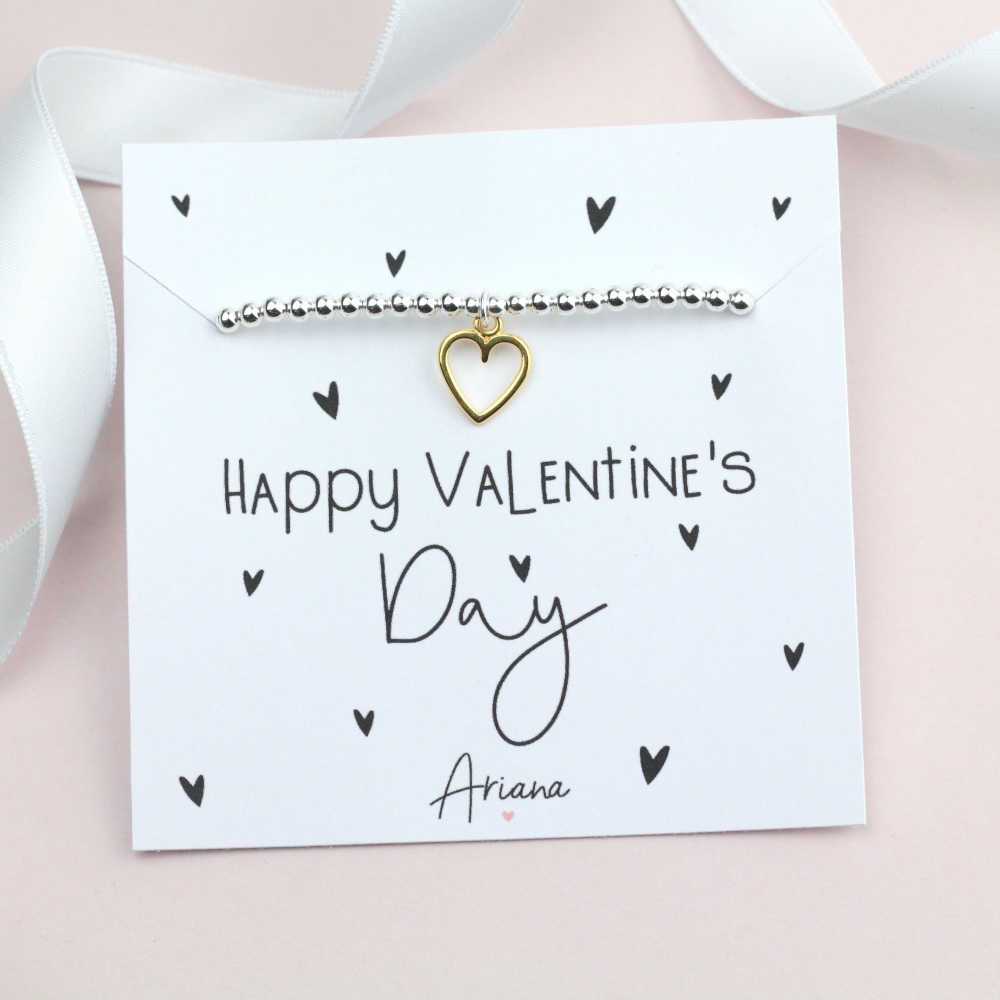 Happy Valentine's Day Bracelet - Ariana Jewellery -  Various Choice