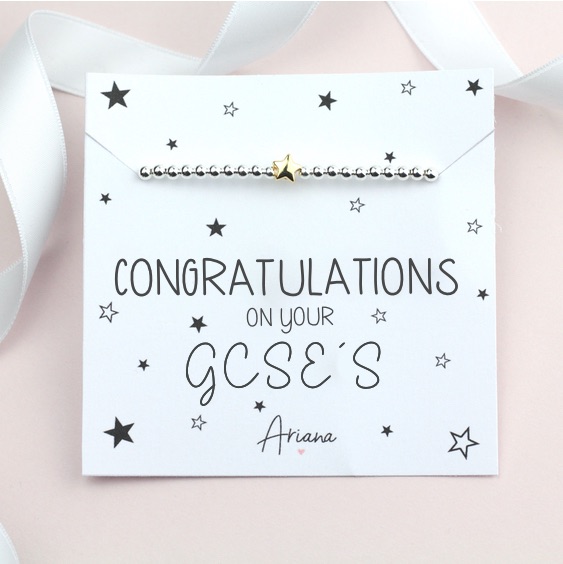 Congratulations on your GCSE's Bracelet - Ariana Jewellery -  Various Choice