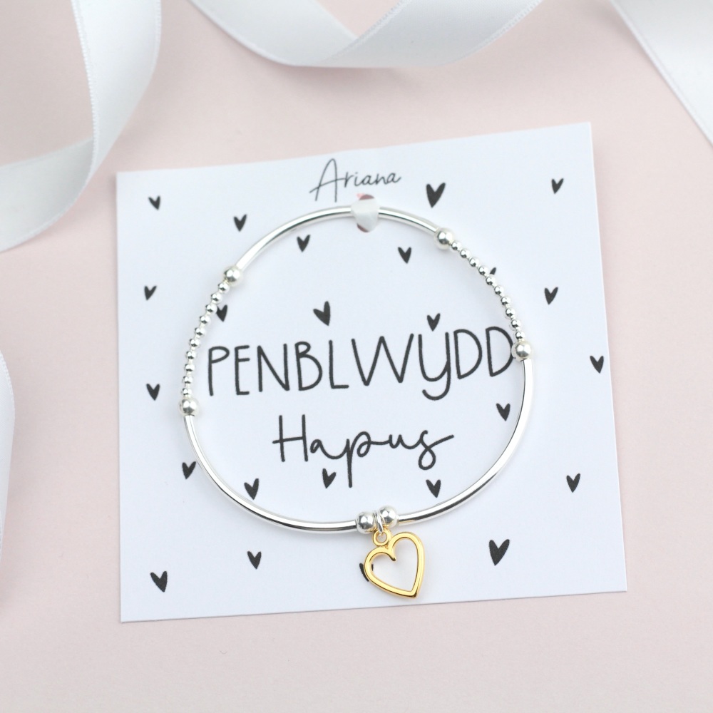 Penblwydd Hapus Noodle Bracelet - Ariana Jewellery - Various Choice 
