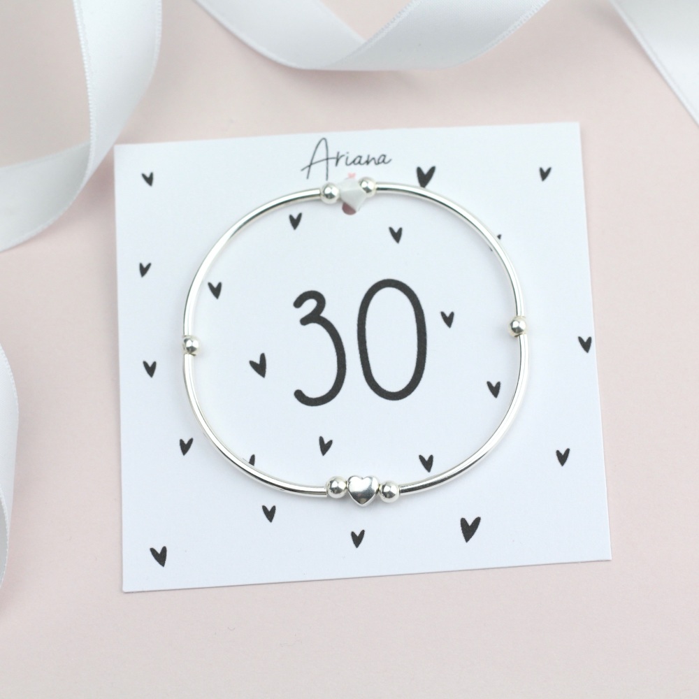 30th Bracelet - Ariana Jewellery - Various Choice