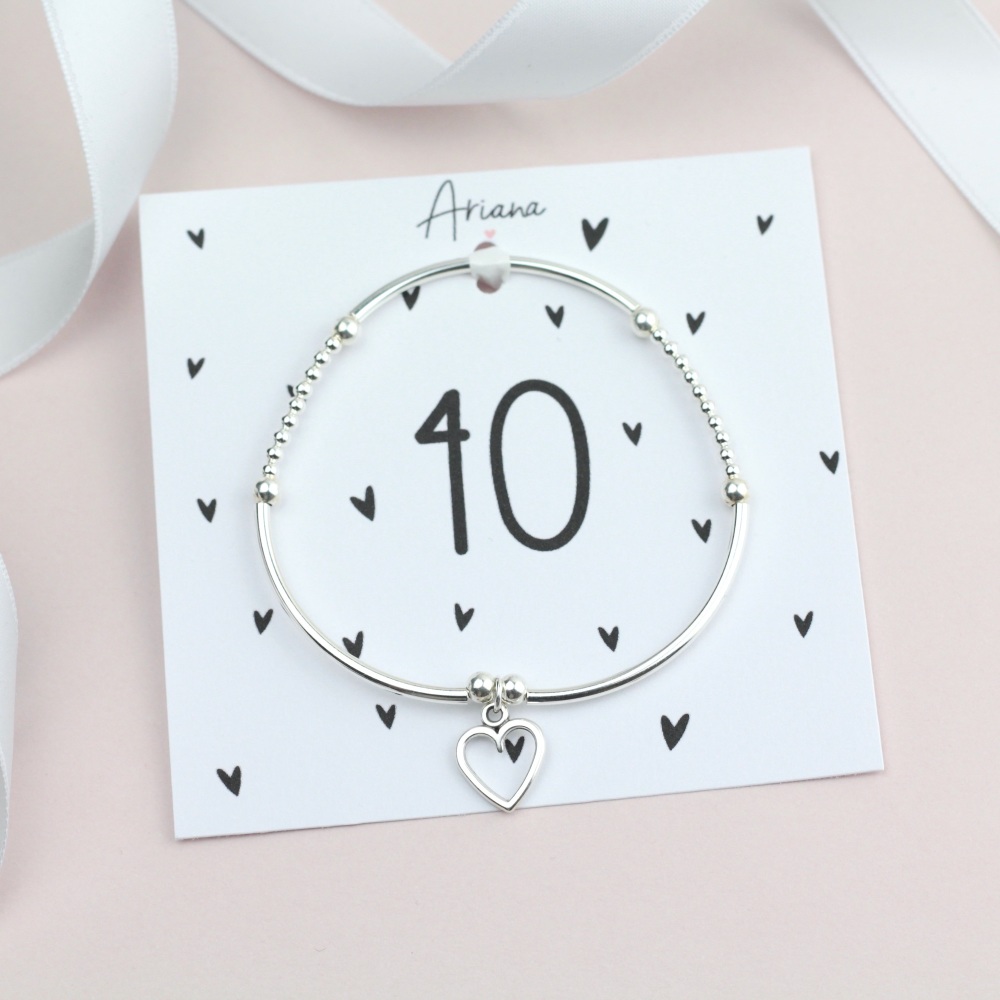 40th Bracelet - Ariana Jewellery - Various Choice
