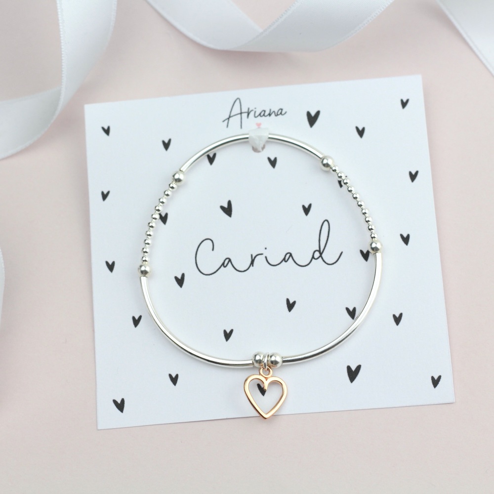 Cariad Noodle Bracelet - Ariana Jewellery -  Various Choice