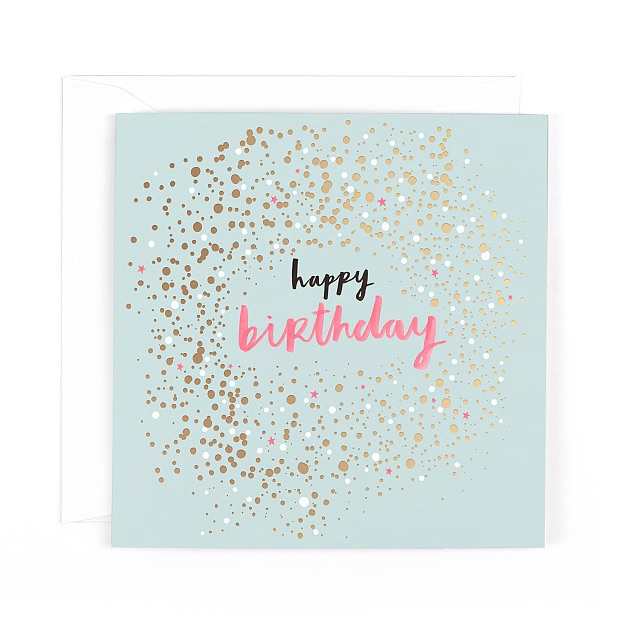 Happy Birthday Sparkle Card
