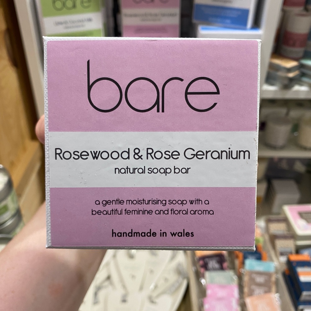 Rosewood & Rose Geranium Bare Soap