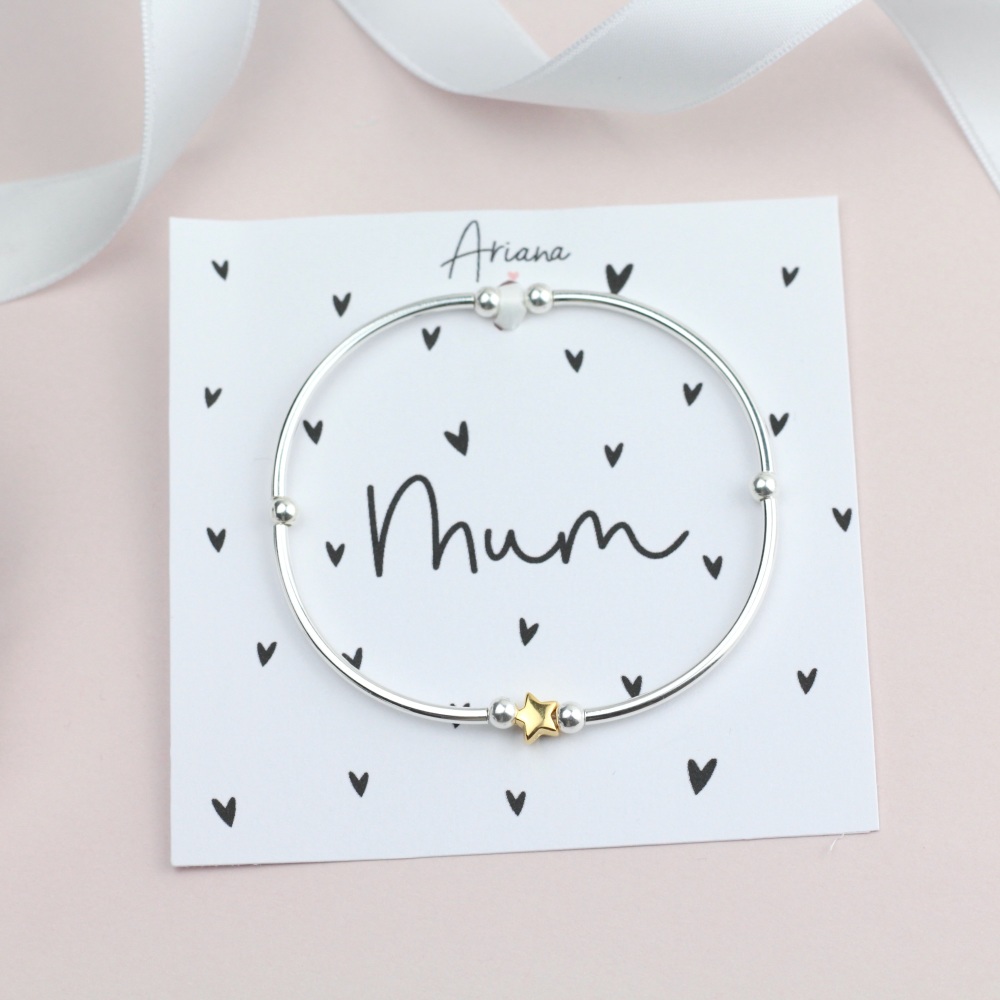 Mum Noodle Bracelet - Ariana Jewellery - Various Choice
