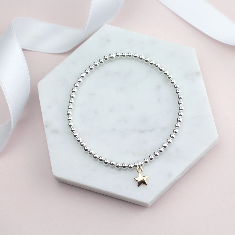 Gold Star Bracelet - Ariana Jewellery