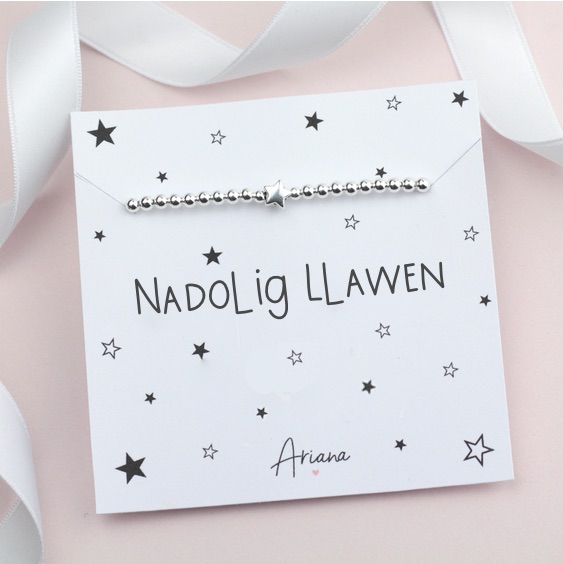 Nadolig Llawen Bracelet - Ariana Jewellery -  Various Choice