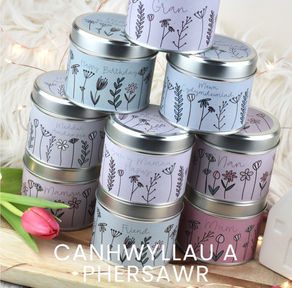Canhwyllau a Phersawr - Nwyddau Cymraeg