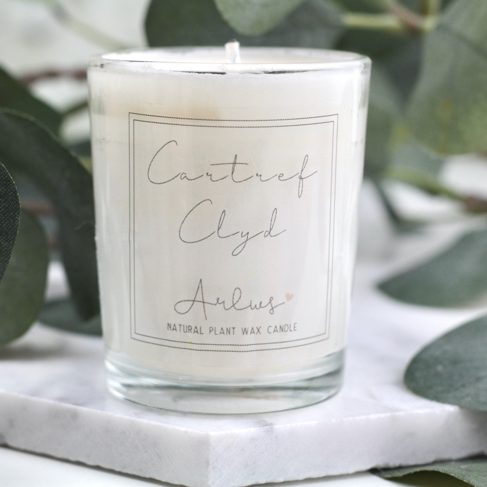 Cannwyll Cartref Clyd - Arlws - Small Candle