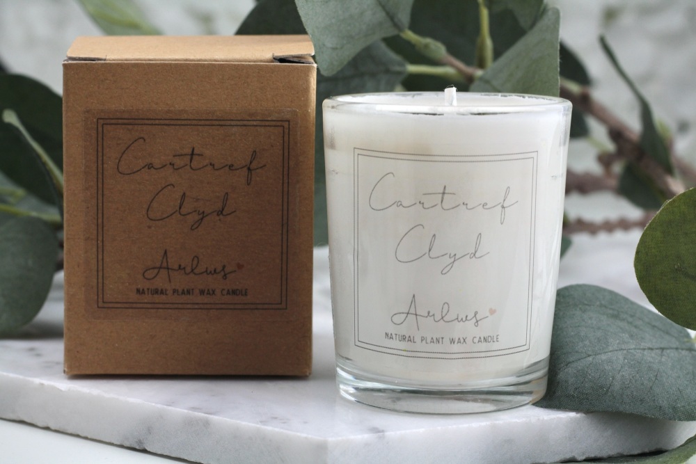 Cannwyll Cartref Clyd - Arlws - Small Candle