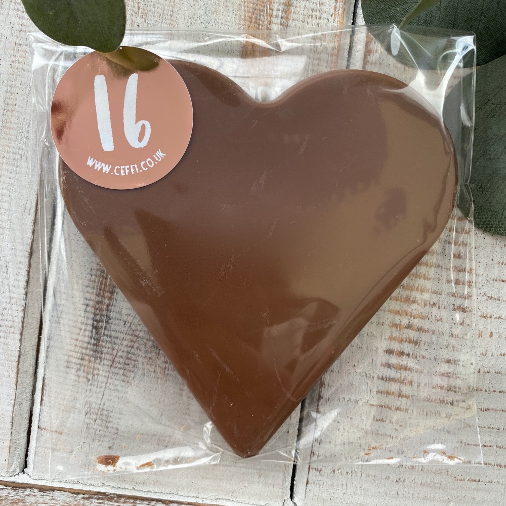 16th Chocolate Heart or Star - Various Choice