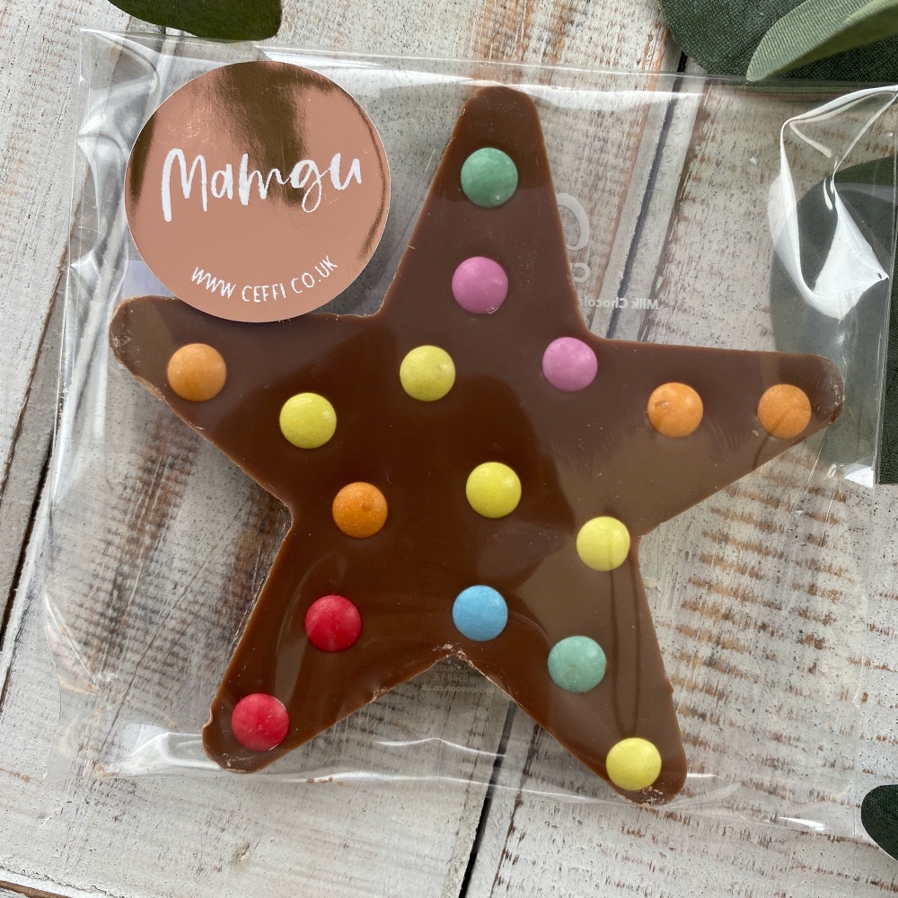 Mamgu Chocolate Star/Heart - Various Choice