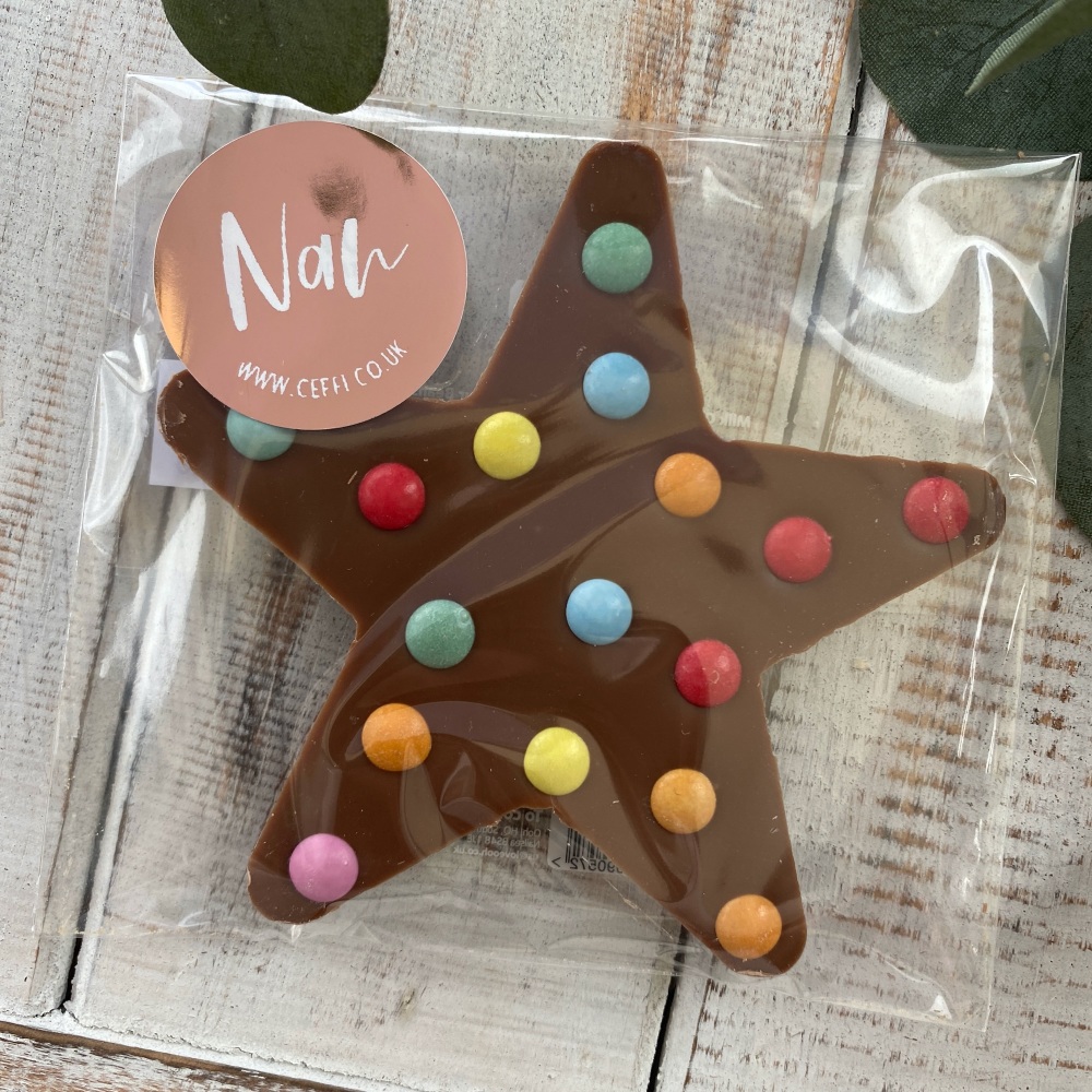 Nan Chocolate Heart or Star - Various Choice