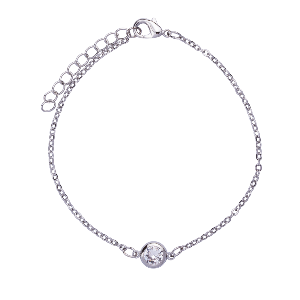 Silver Sparkle Chain Bracelet - D & X Jewellery