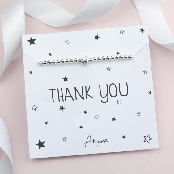 Thank You Bracelet - Ariana Jewellery -  Various Choice
