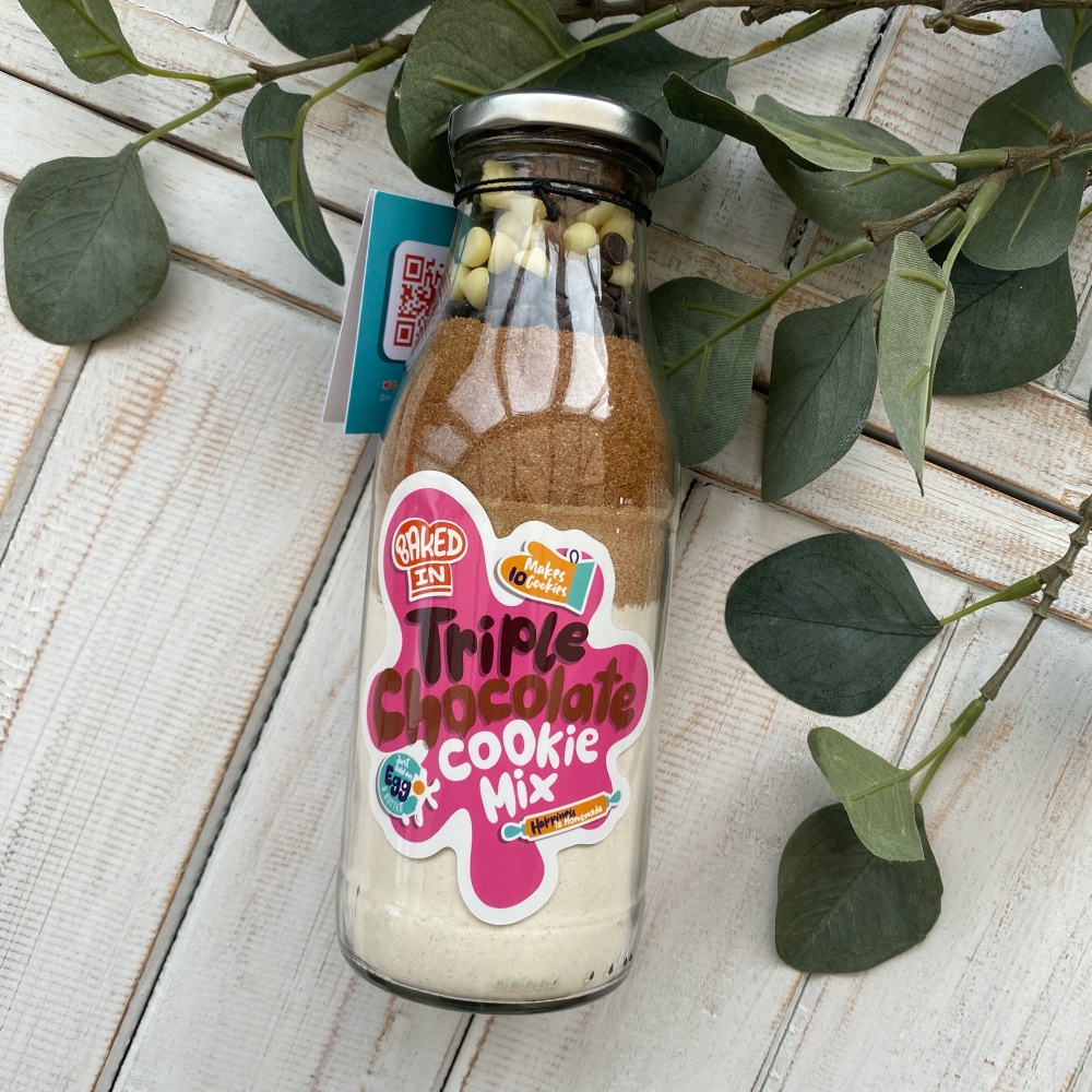 Triple Chocolate Cookie Baking Bottle