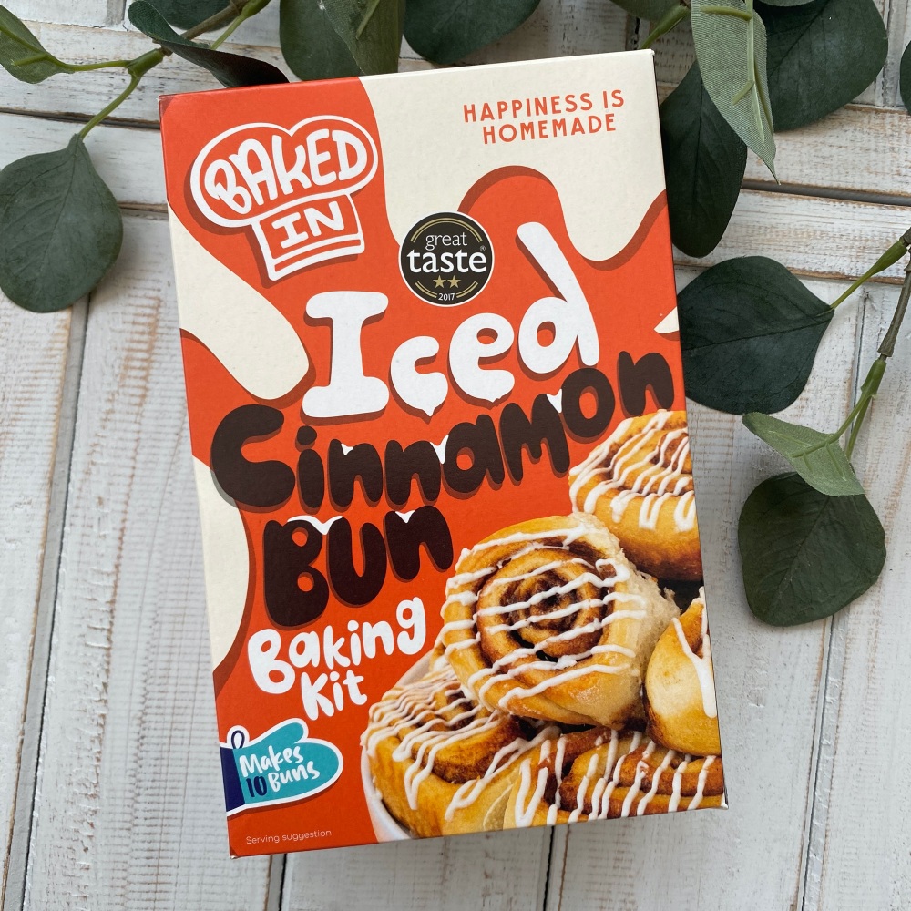 Iced Cinnamon Bun Baking Kit