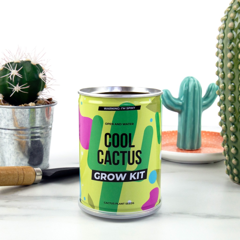 Cactus Grow Tin