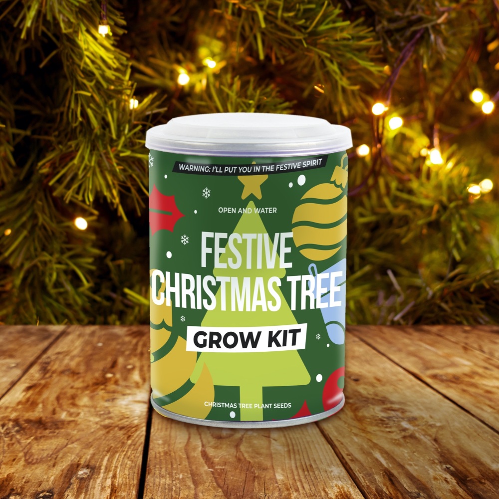 Christmas Tree Tin