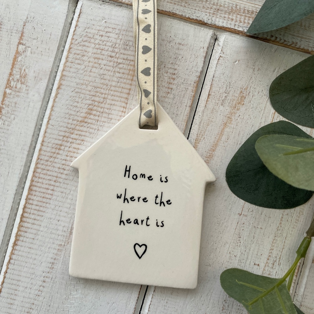 Home is Where the Heart is Ceramic Decoration