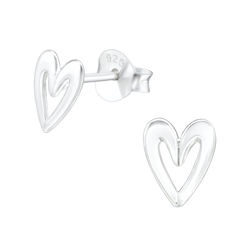Cariad Earrings Sterling Silver 925 - CeFfi Jewellery - Various Choices