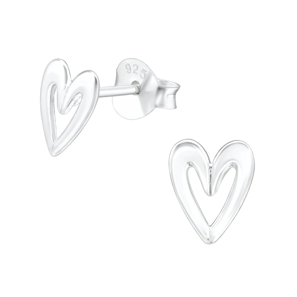Cariad Earrings Sterling Silver 925 - CeFfi Jewellery - Various Choices