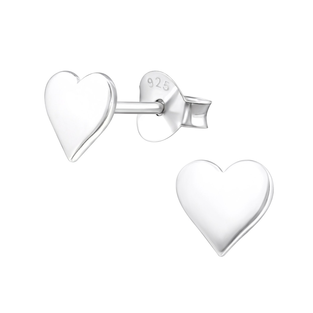 Love You Earrings Sterling Silver 925 - CeFfi Jewellery - Various Choices