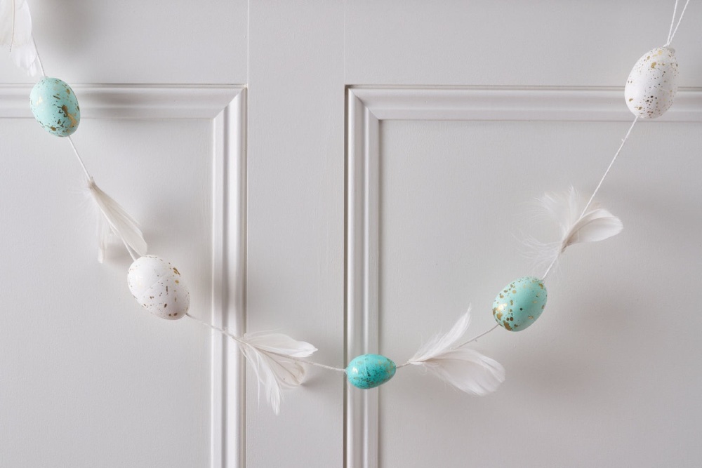 Egg and Feather Garland