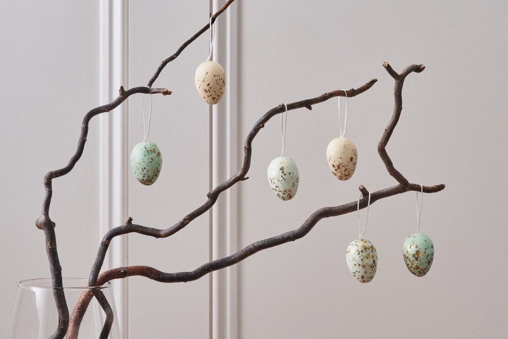 Pastel Hanging Egg Decorations