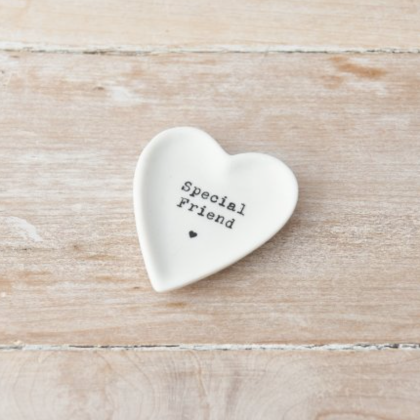 Special Friend Heart Ceramic Dish | Small
