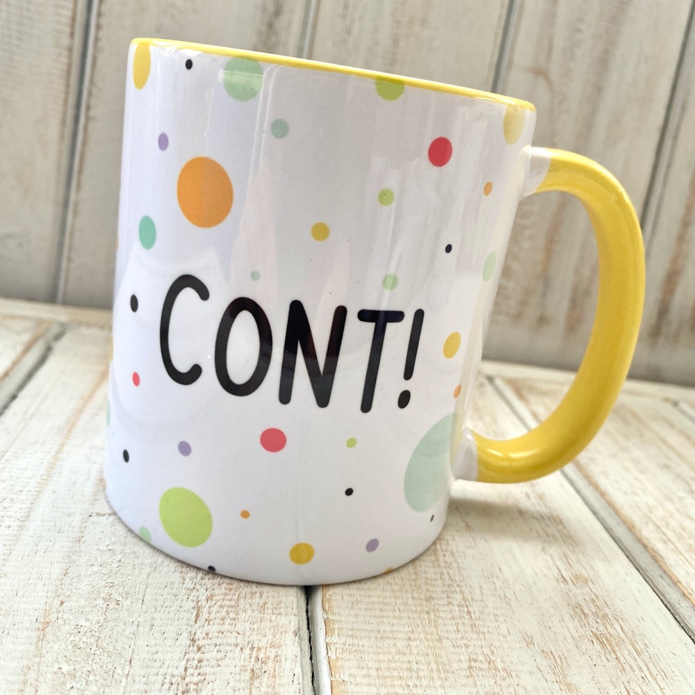 Mwg Cont  | Welsh Cont Mug