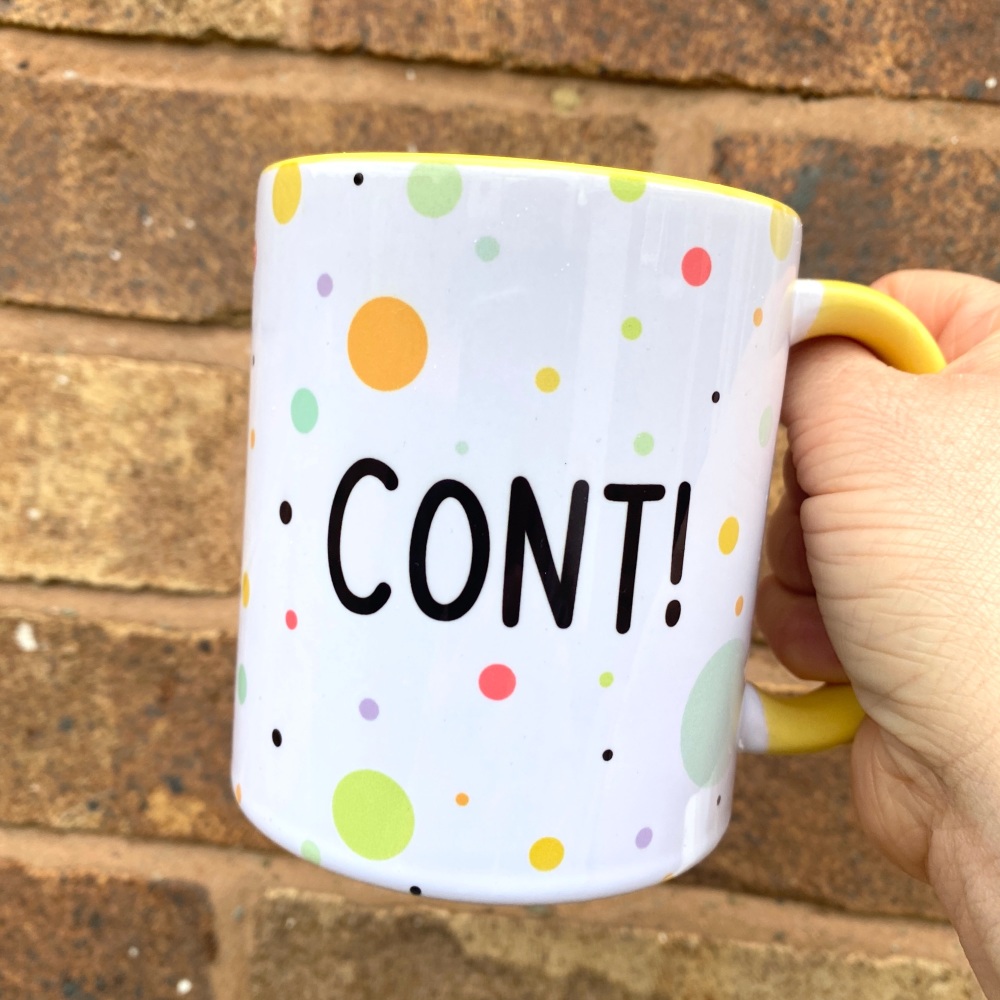 Mwg Cont  | Welsh Cont Mug