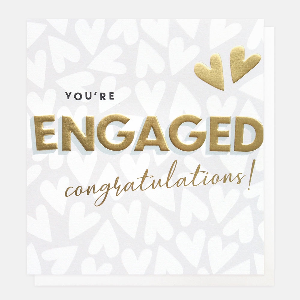 You're Engaged Congratulations Card