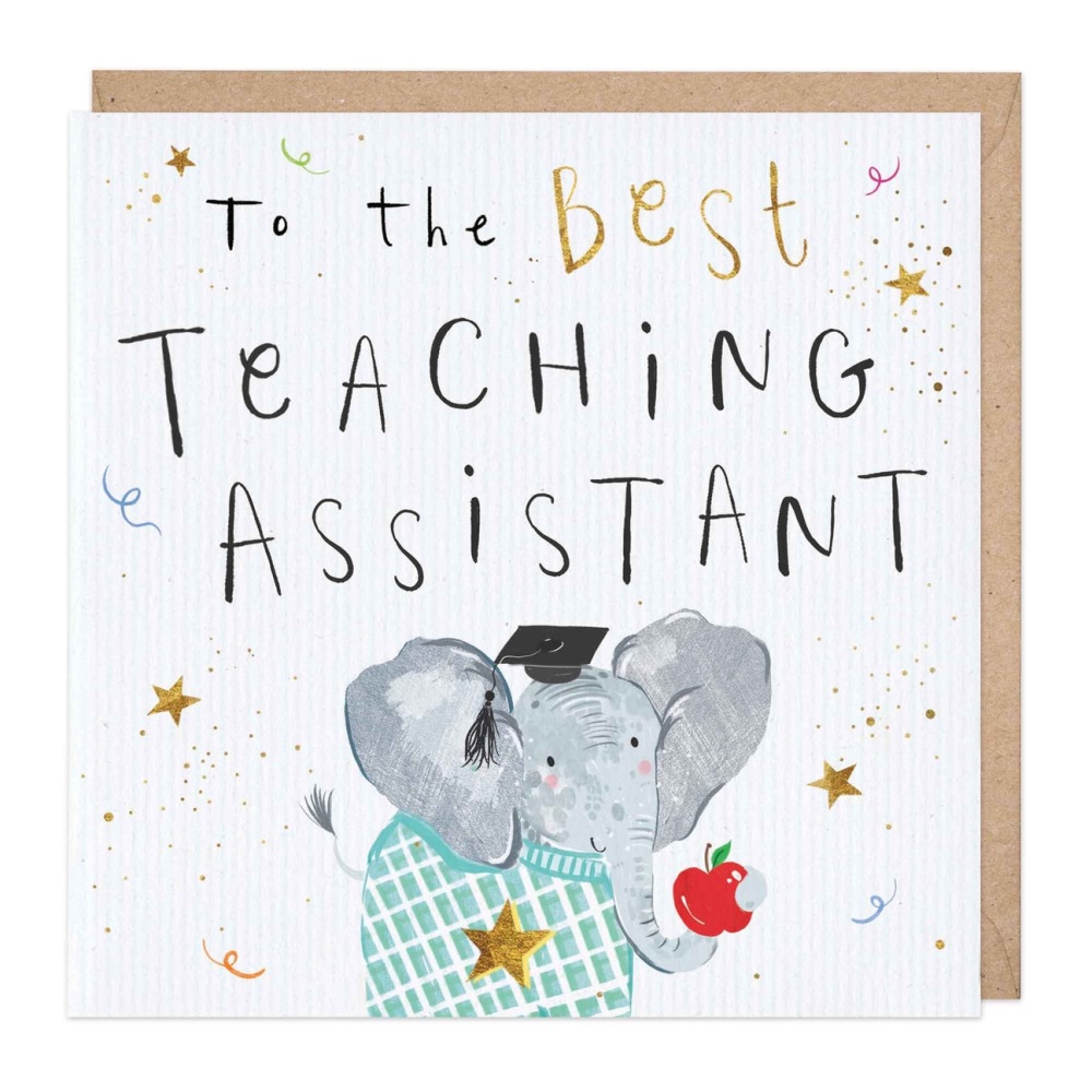 The Best Teaching Assistant Card