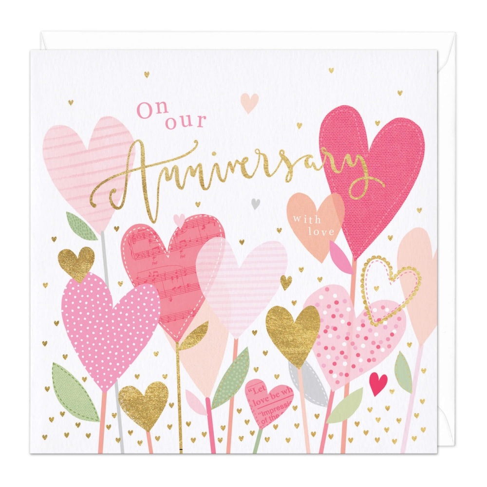 On Our Anniversary with Love Card
