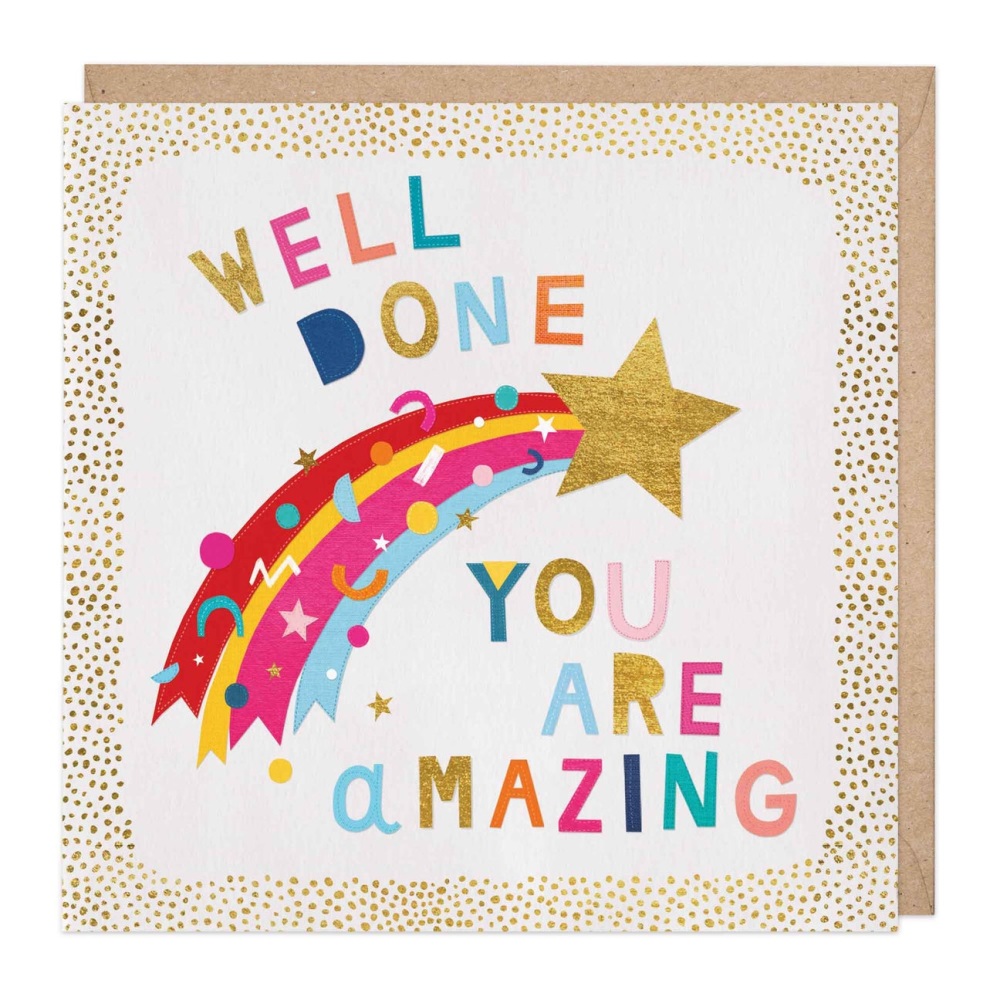 Well Done Your Amazing Card