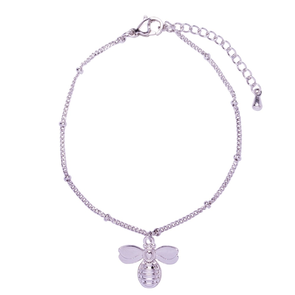 Silver Bee Bracelet | D & X Jewellery