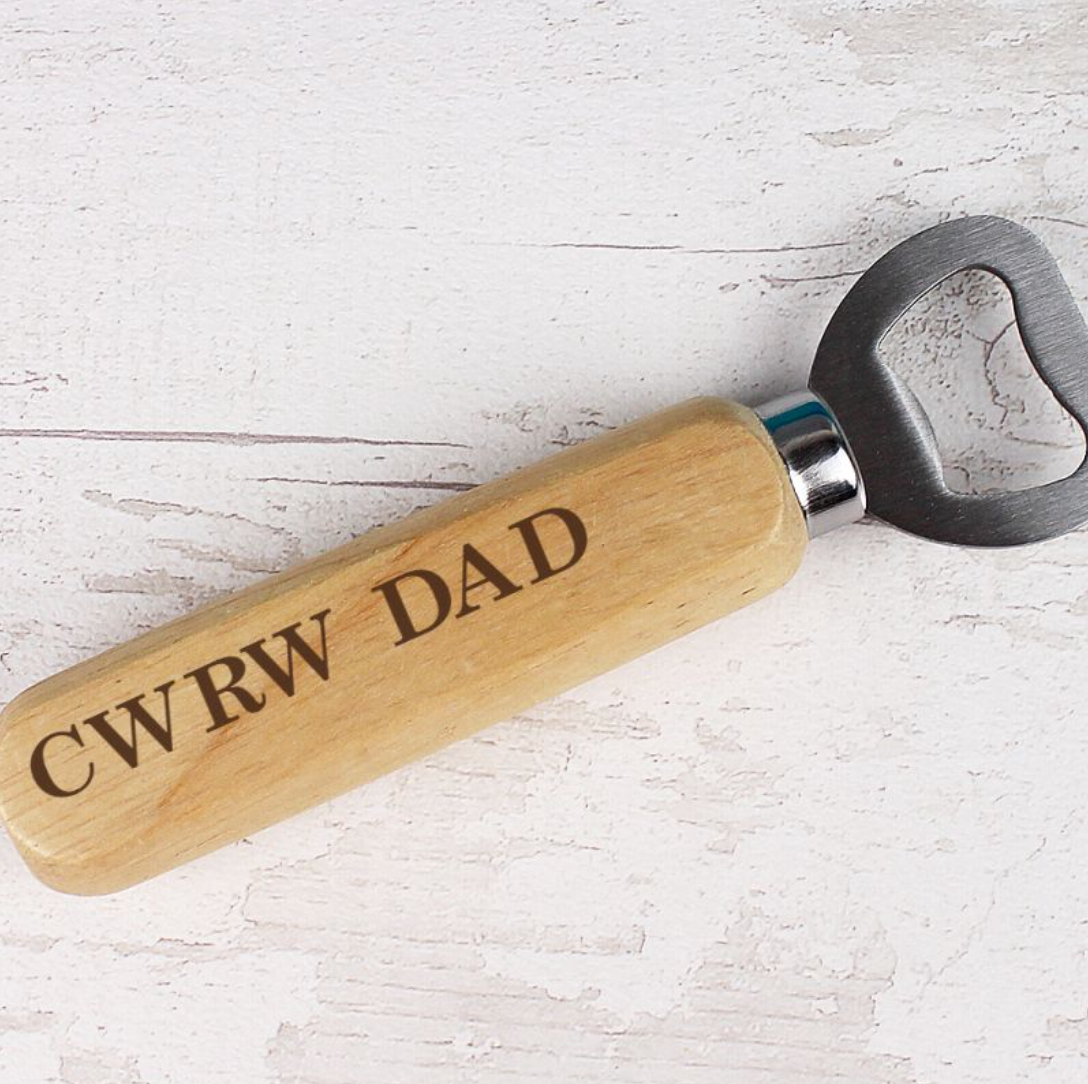 Cwrw Dad Agorwr Botel | Welsh Dad's Beer Wooden Bottle Opener