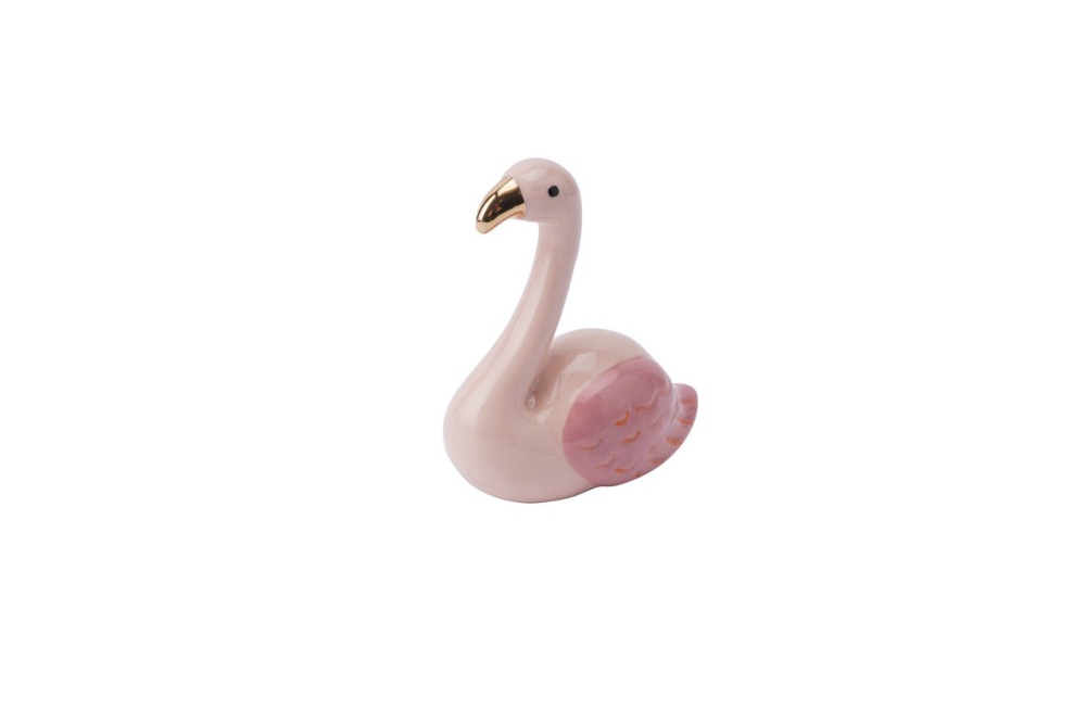 Flamingo Ceramic Ring Holder
