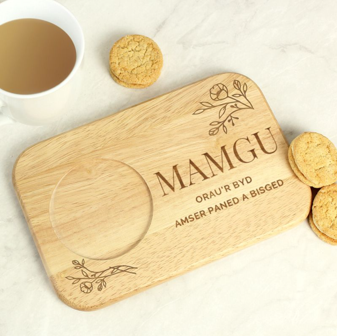 Mat Diod a Bisged Mamgu Orau'r Byd | Welsh Biscuit and Mug Coaster