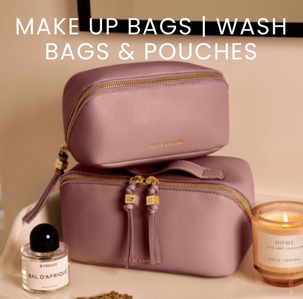 Makeup Bags, Wash Bag  & Pouches