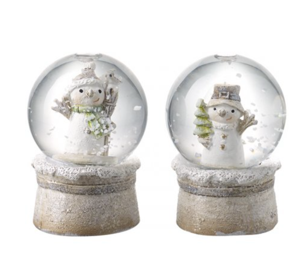 Snowman Glittery Luxury Snow globe