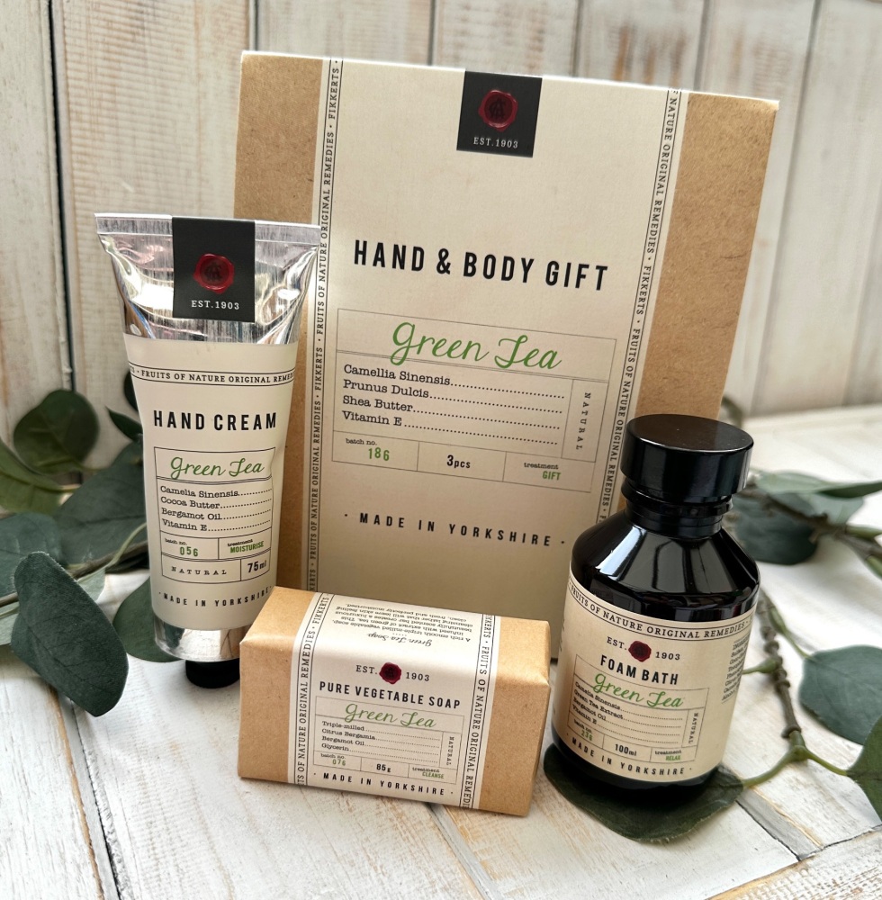 Green Tea Natural Bath & Body Gift Set