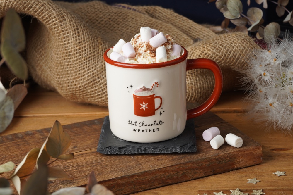 Hot Chocolate Weather Luxury Mug